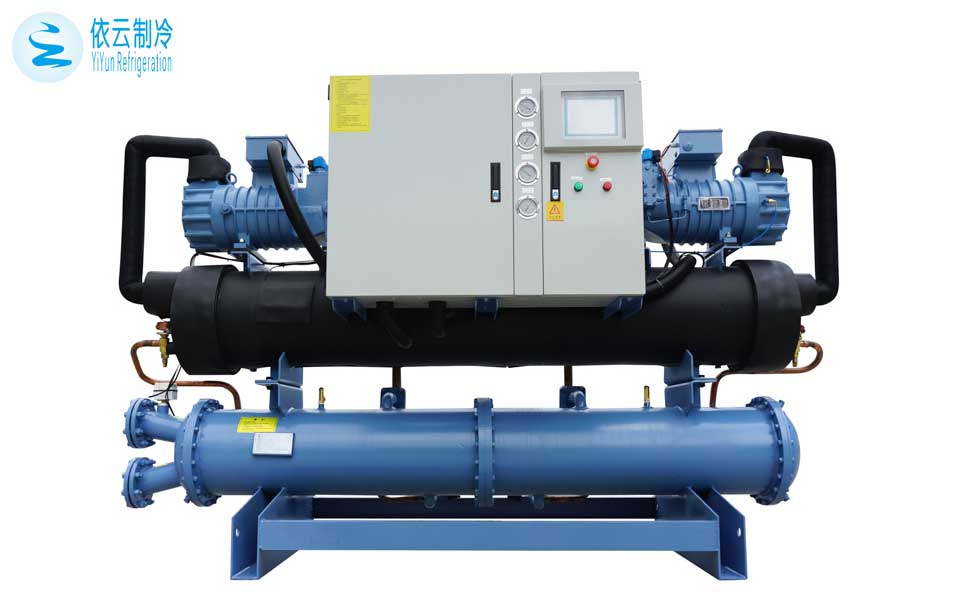 水冷螺桿冷水機（單機頭)